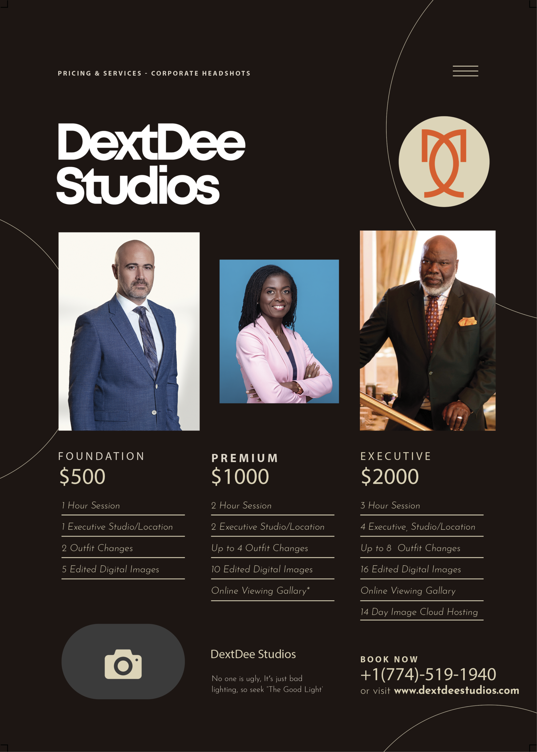 Corporate Headshots Pricing