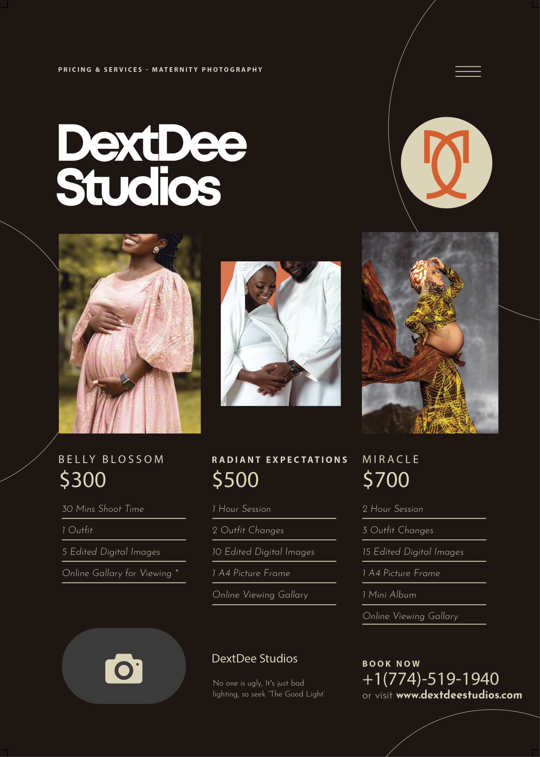 Maternity Photography Pricing